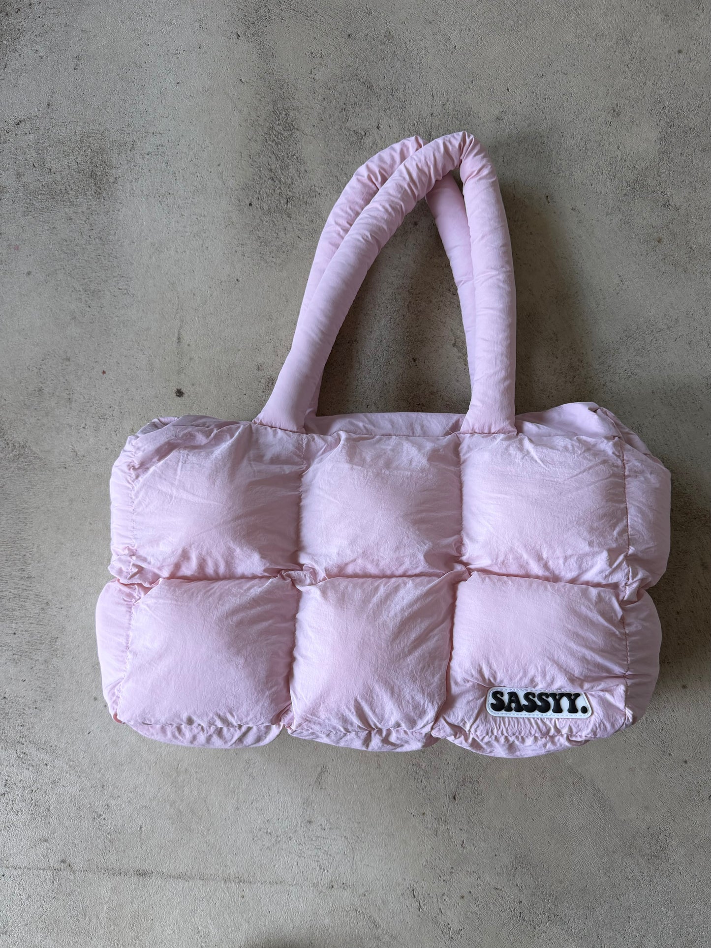 SASSYY. Quilted Tote