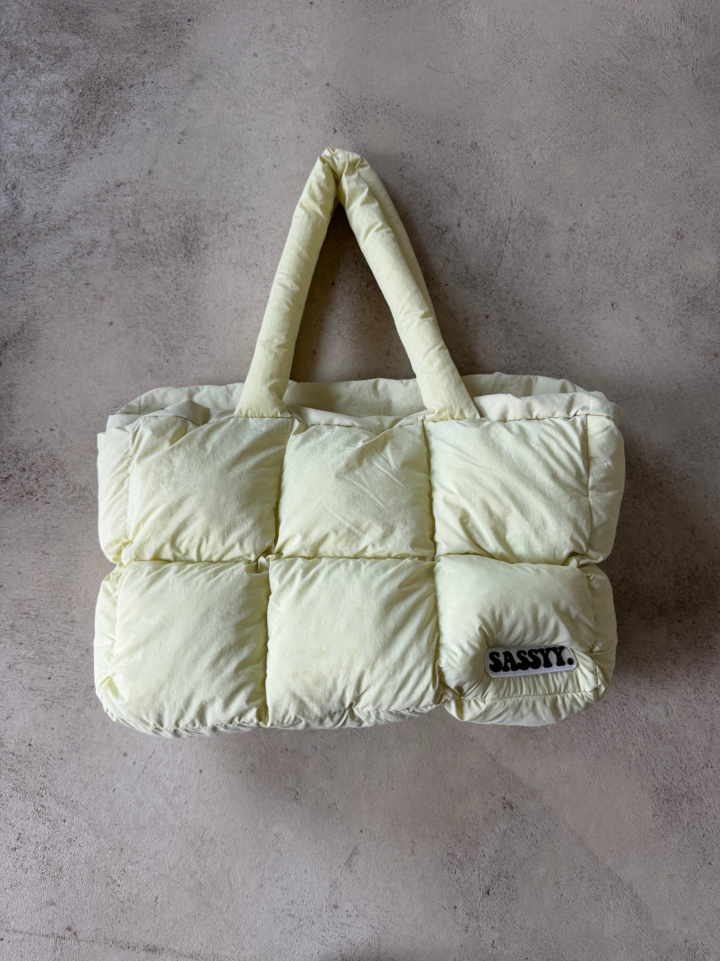 SASSYY. Quilted Tote