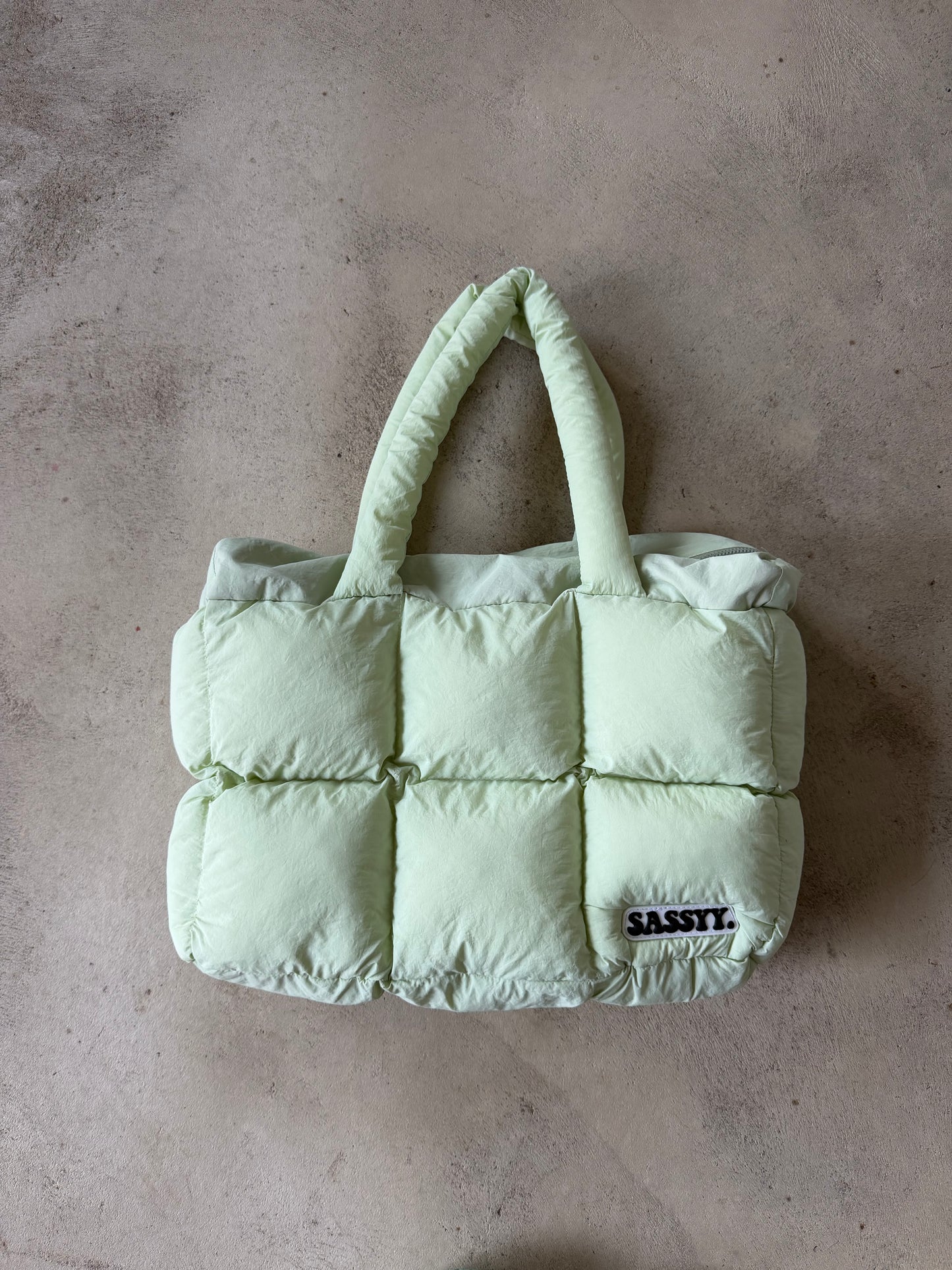 SASSYY. Quilted Tote